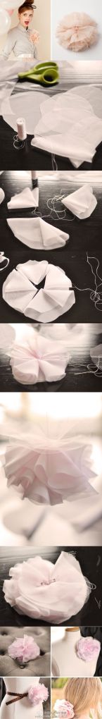 DIY Bridal flower